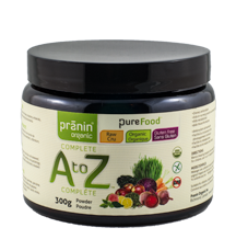 Wholefood A to Z vitamins and minerals by Pranin